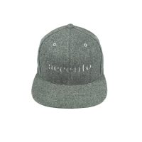 accento hat wool gray front