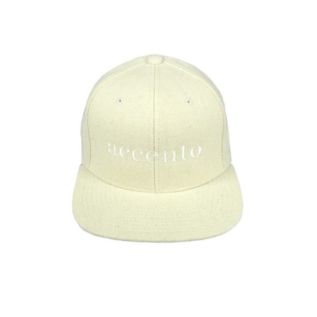 accento hat wool white front