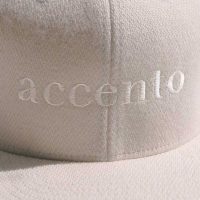 accento world white wool detail