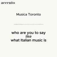 preview video musica toronto